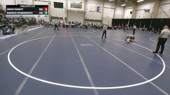 138 lbs Finals (8 Team) - Maddox Stubbendick, Syracuse vs Aidan Kadavy, York