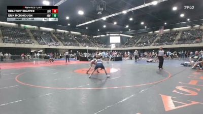 95 lbs Consi Of 8 #2 - Brantley Shaffer, Jersey Shore vs Erik McDonough, New Castle