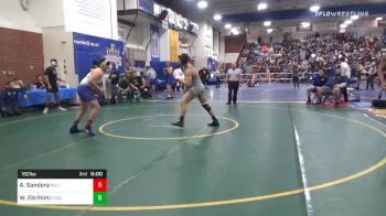 195 lbs Prelims - Andrew Poemocaeh, Sonora vs Eli Smith, Kingsburg