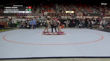 235 lbs Cons. Round 1 - Michaela Miller, LaCygne-Prairie View Hs vs Abigail Redden, Holcomb HS