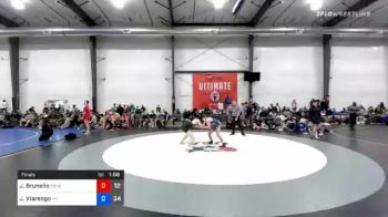 63 kg Final - Joshua Brunelle, Doughboy Blue vs Joshua Viarengo, Malvern Prep