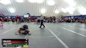 138 lbs Round 5 (8 Team) - Devin Lirgg, 330 Red vs Niko Giatis, Phoenix WC