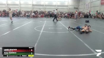60 lbs Finals (2 Team) - James Peacock, Xtreme Team vs Ryan Federico, Lake WC