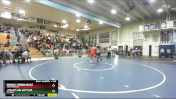 285 lbs Cons. Round 7 - Irenio Hernandez, Westminster vs Jonathan Letona, Mayfair