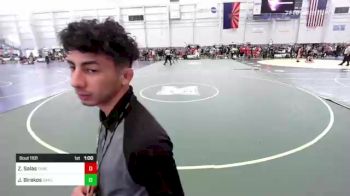 145 lbs Quarterfinal - Delarie Juarez, TUF California Wrestling vs Kiah Saurey, Green Canyon WC