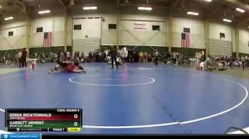 165 lbs Cons. Round 5 - Garrett Arment, Briar Cliff (Iowa) vs Derek Recktenwald, Unattached