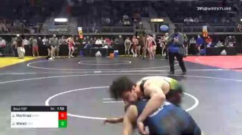 143 lbs Quarterfinal - Jp Martinez, Duncan Demons vs Javin Welsh, Abilene Kids