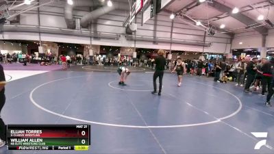190 lbs Champ. Round 1 - William Allen, NB Elite Wrestling Club vs Elijah Torres, X-CLUSIVE Wrestling