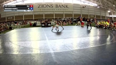 132 lbs Jon Whitbred, Pennsylvania Red vs Braeden Hamill, Wisconsin