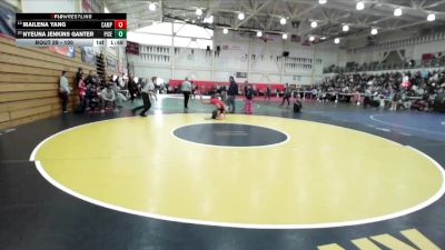 100 lbs Champ. Round 2 - Mailena Yang, Campolindo vs Nyeuna Jenkins Ganter, Pittsburg Senior