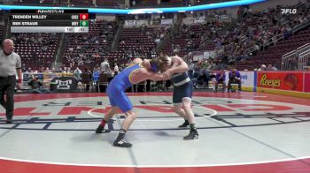139 lbs Consi 1 - Trenden Willey, Chestnut Ridge vs Ben Straub, Mifflinburg