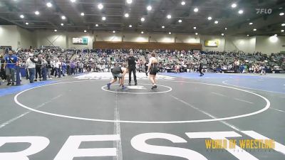 200 lbs Consi Of 32 #2 - Clancy Rutledge, Culver Mat Club vs Leonel Rosales, Wasco Wrestling