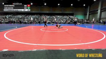 58 lbs Consi Of 16 #2 - Jacob Medina, Red Star Wrestling Academy vs Jase Dalton, OCRTC