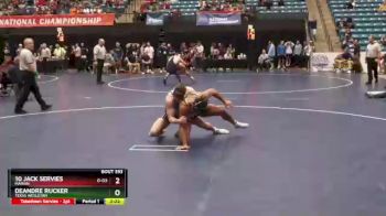 197 lbs Cons. Round 3 - Deandre Rucker, Texas Wesleyan vs 10 Jack Servies, Marian