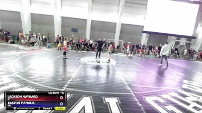 67 lbs Quarterfinal - Jackson Maynard, UT vs Easton Mamalis, WY