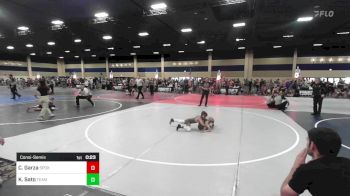 62 lbs Consolation - Cree Garza, Spokane Wrestling vs Kingston Sato, Team Aggression