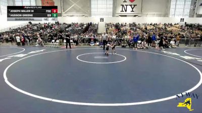 38 lbs Quarterfinal - Joseph Miller III, Penn Yan Wrestling Club vs Hudson Greene, Revolution Elite Wrestling