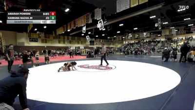 55 lbs Quarterfinal - Amarah Powers, MTC - MANTANONA TRAINING CENTE vs Kaimana Nacua Jr, Aniciete Training Club