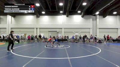 132 lbs Cons. Round 2 - Jaxson Madgey, FL vs Tristan Aldridge, TN