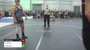 285 lbs Quarterfinal - Rene Cabrera, Chain Gang vs Gerard Marshall, Ioc