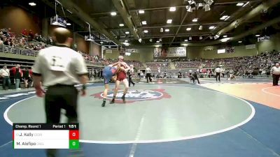 Champ. Round 1 - Jonathan Kelly, Cedar City vs Maddux Alofipo, Crimson Cliffs High