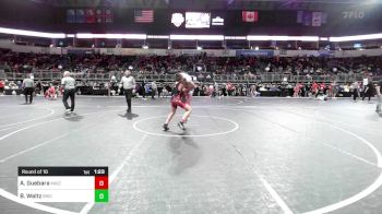 115 lbs Round Of 16 - Antonio Guebara, Maize vs Bodey Waltz, Bulls