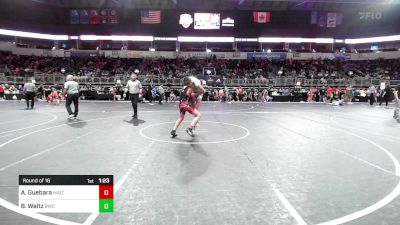 115 lbs Round Of 16 - Antonio Guebara, Maize vs Bodey Waltz, Bulls