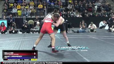 145 lbs Semifinal - Bella Mir, North Central College vs Reese Larramendy, Iowa