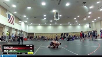 61-65 lbs 1st Place Match - Kade Zadylak, Norwell Wrestling Club vs Dylan Tom, Wawasee Wrestling Club