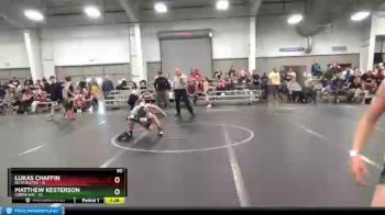 80 lbs Round 4 (6 Team) - Matthew Kesterson, Cobra Kai vs Lukas Chaffin, 84 Athletes