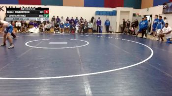 120 lbs Quarterfinal - Elijah Culbertson, Gresham vs Luis Martinez, McNary