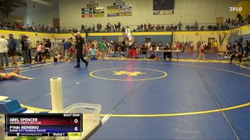 97 lbs Semifinal - Abel Spencer, Cougar Wrestling Club vs Fynn Reinerio, Dodge City Training Center