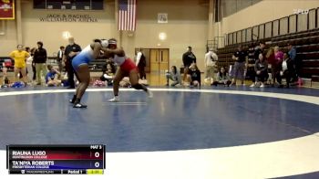 170 lbs 3rd Place Match - Riauna Lugo, Huntingdon College vs Ta`Niya Roberts, Presbyterian College