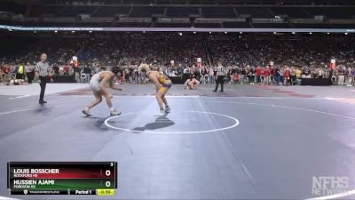 D1-175 lbs Champ. Round 1 - Hussien Ajami, Fordson HS vs Louis Bosscher, Rockford HS