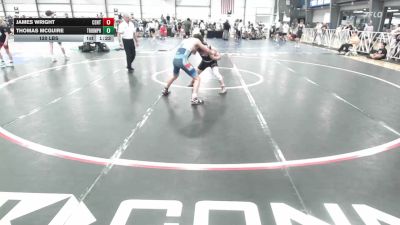 120 lbs Rr Rnd 3 - James Wright, Central Maryland Wrestling - HSB vs Thomas Mcguire, Triumph White - HSB