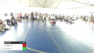 82 lbs Quarterfinal - Xavier Bosch, DM Wolves vs Daniel Acuna, Dog Pound WC