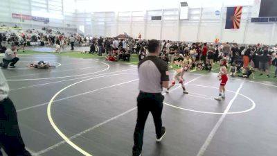 52 lbs Consi Of 4 - Mason Adams, Way Out West vs Roman Rosales, Tucson Cyclones