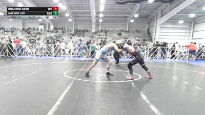 170 lbs Rr Rnd 2 - Braxton Carr, Freakztyle Black - HSB vs Ian Von Loh, Rabbit Wrestling Club - HSB