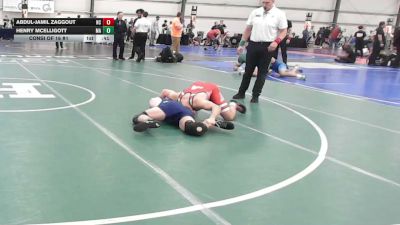 152 lbs Consi Of 16 #1 - Abdul-Jamil Zaggout, NC vs Henry McElligott, MA