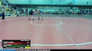 195 lbs Champ. Round 1 - Ben White, Canby vs Wyatt Gover, Nelson