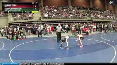 87 lbs Champ. Round 2 - Maddix Park, JWC vs Cooper Robinson, Ruby Mountain Wrestling