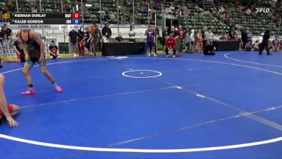 113 lbs Cons. Sub-semis - Kiernan Dunlay, Mission Athletics vs Kaleb Gordon, Jesup Mat Club