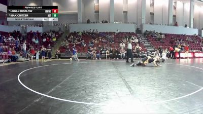 98 lbs Quarterfinal - Max Critzer, Ranger Wrestling Club vs Logan Bigelow, Midlothian Miners Wrestling Club