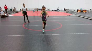 77 lbs Round 2 - Josilyn Wisecup, Dayton Bandits vs Amelia Stafford, KC Elite Training Center