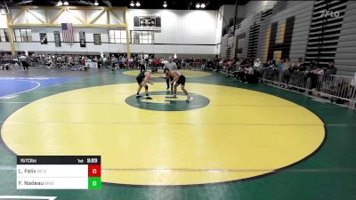 157C lbs Rr Rnd 1 - Luca Felix, NC State vs Fin Nadeau, Binghamton