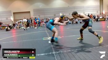 101 lbs Quarterfinals (8 Team) - Mercer Hamilton, Untouchables Purple vs Kayne Burkett, Aggression Legionaries
