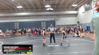 70 lbs Quarterfinal - Holden Holyfield, Legacy Elite Wrestling vs Jerin Kendall, Hard Rock Rams