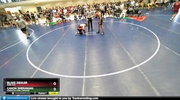 150 lbs Cons. Round 1 - Canon Sheranian, American Fork Cavemen vs Blake Ziesler, Park City