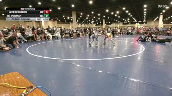 113 lbs Champ. Round 1 - Luke Richards, Raleigh Area Wrestling vs Eli Bowman, Guerilla Wrestling Academy