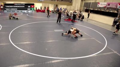 10U - 93 lbs Semis - Fischer Dumonceaux, Central MN Elite vs Max Lorentz, Minnesota